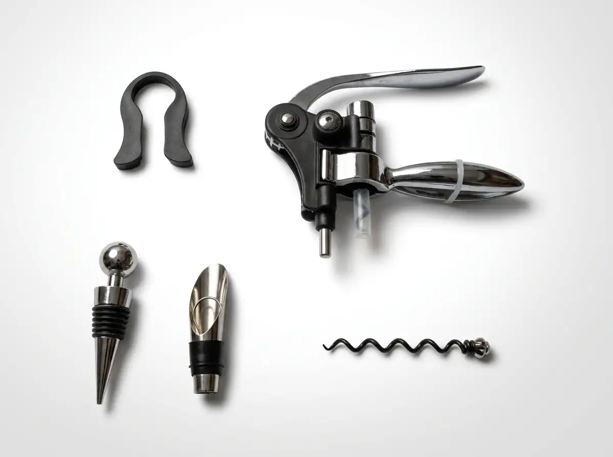 Laser-engraved bar tools in gunmetal finish